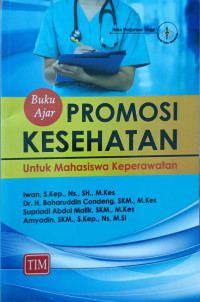Image of Buku Ajar Promosi Kesehatan untuk Mahasiswa Keperawatan