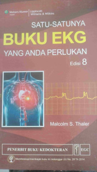 Image of Satu-Satunya Buku EKG Yang Anda Perlukan Ed. 8